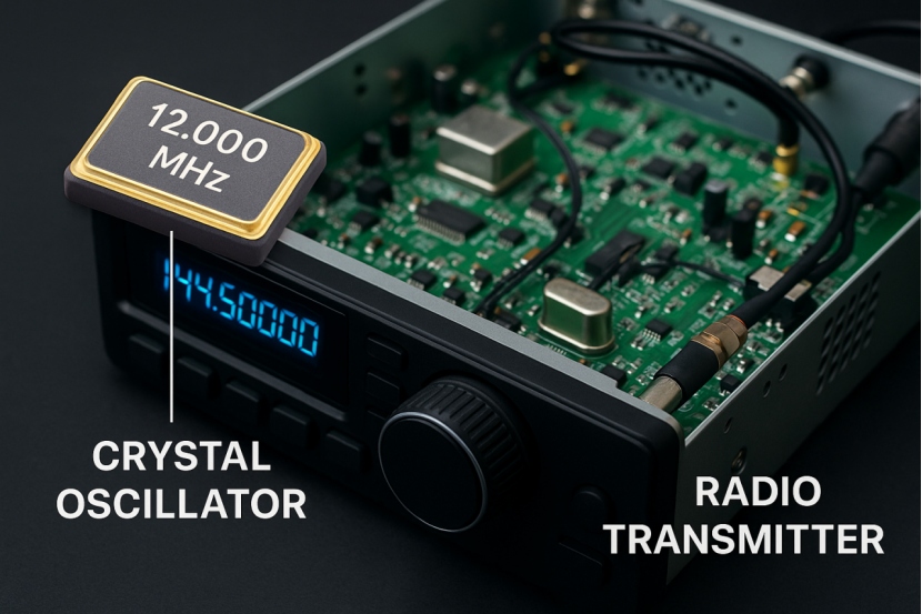 Why is Crystal Oscillator Used in Radio Transmitter?
