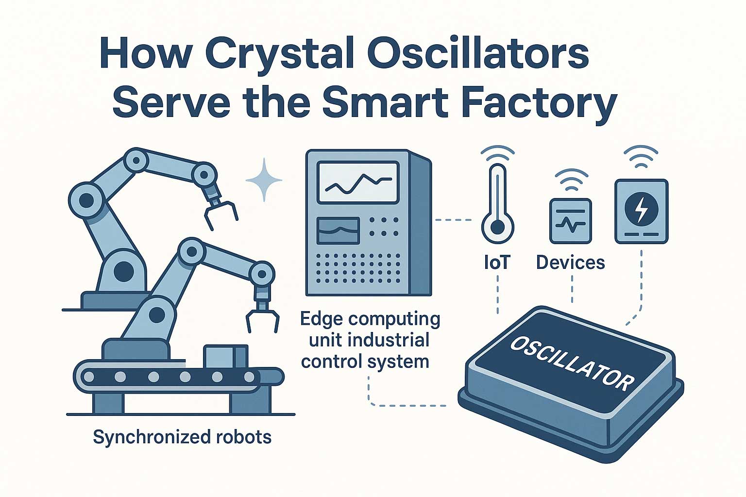 How Crystal Oscillators Empower Smart Factories