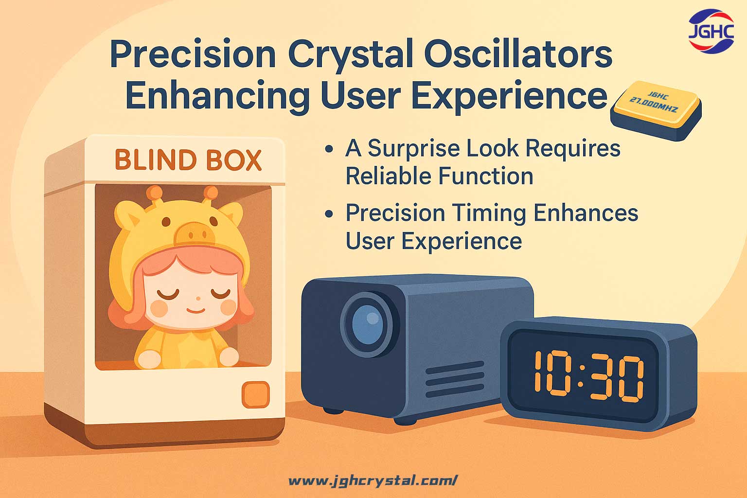 Trendy toys are not just about their outer shells; precision electronics also have “inner beauty” — how do crystal oscillators enhance the user experience?