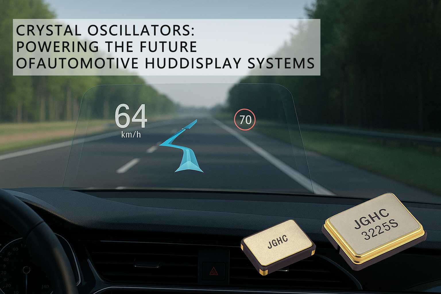Crystal Oscillators: Powering the Future of Automotive HUD Display Systems