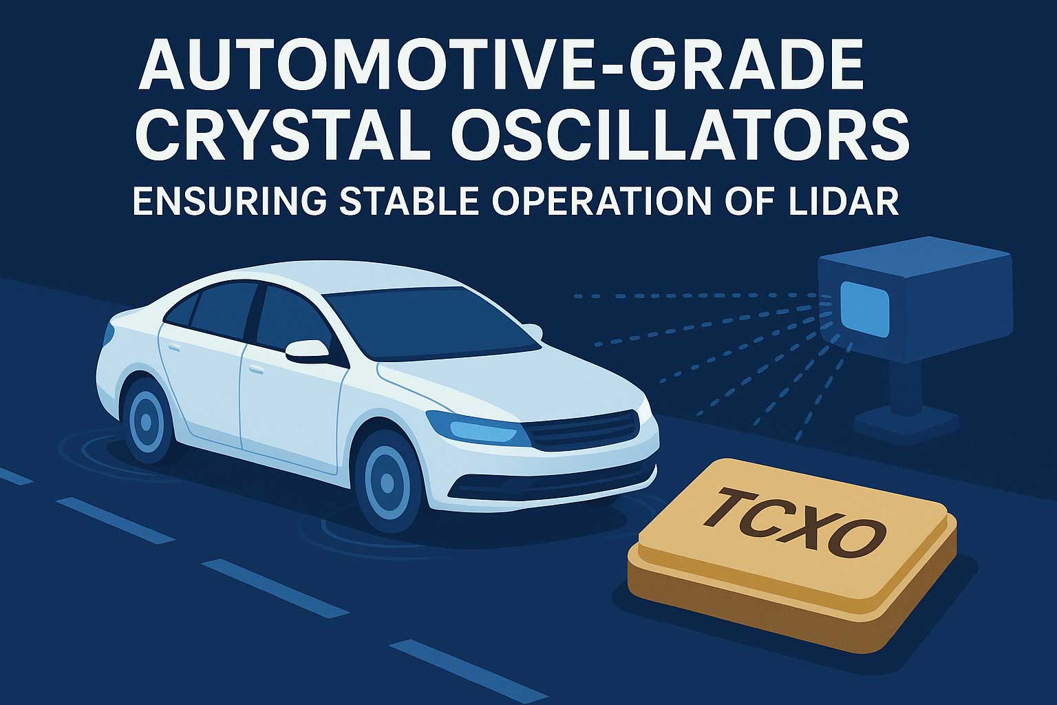 Automotive-Grade Crystal Oscillators: Ensuring Stable Operation of LiDAR in Autonomous Driving